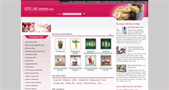 Desktop Screenshot of 123giftfactory.com